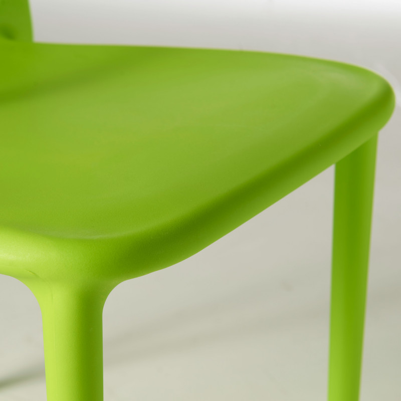 Lot de 4 chaises en polypropylène (6/7)