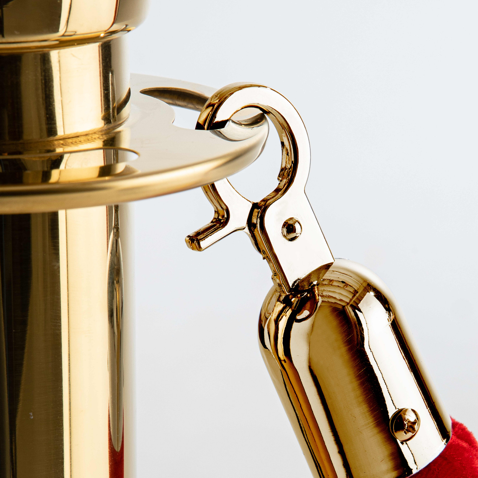 2 Poteaux de guidage dorés 2 Poteaux de guidage dorés