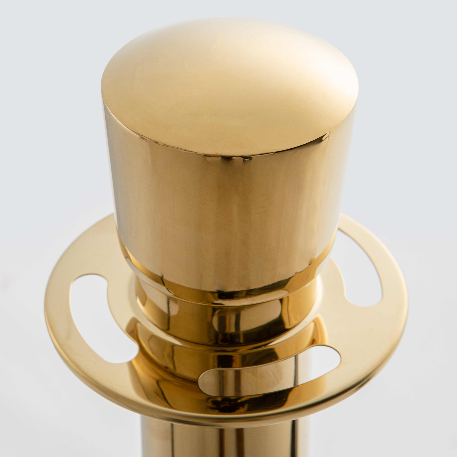 2 Poteaux de guidage dorés 2 Poteaux de guidage dorés