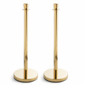 2 Poteaux de guidage dorés