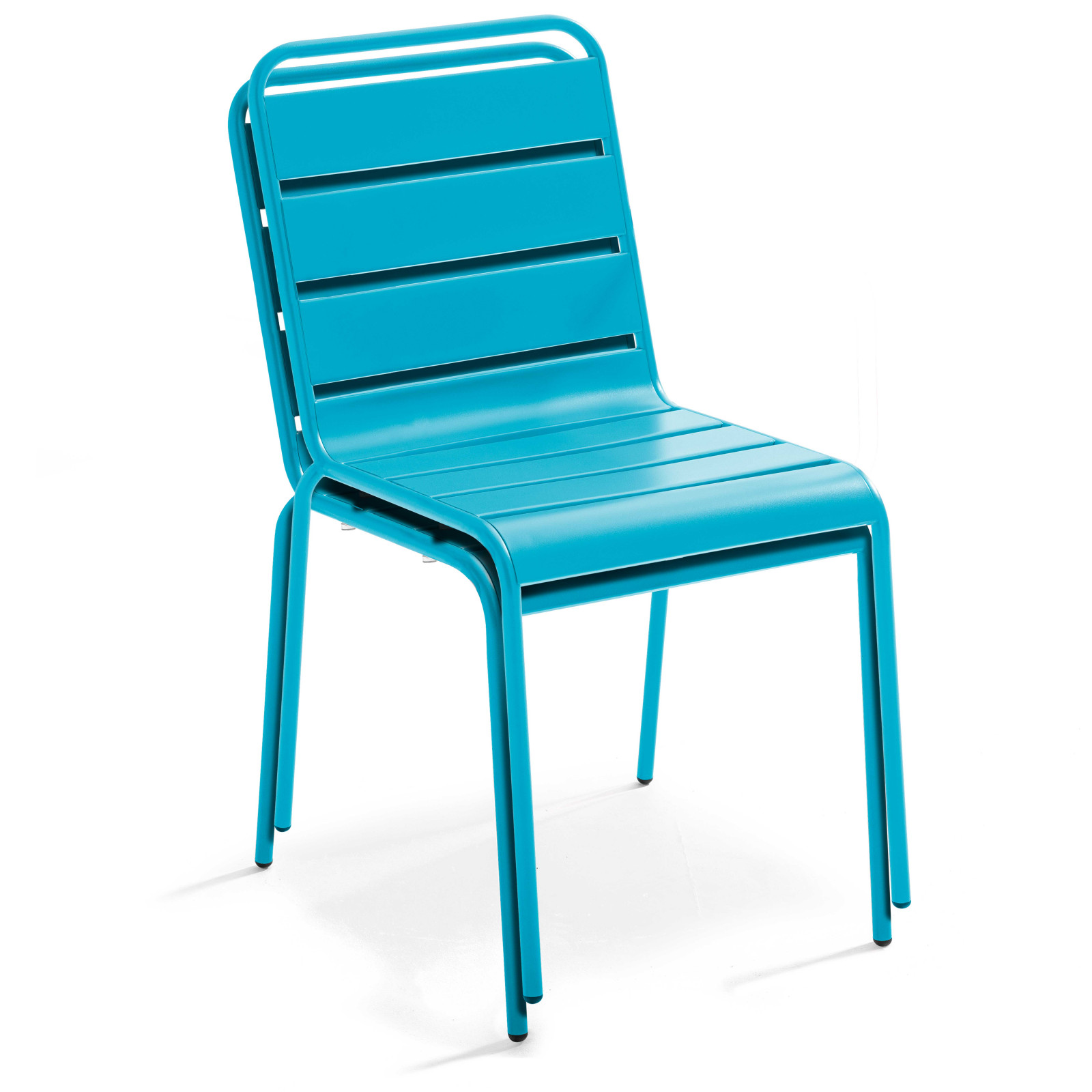 Ensemble table carrée + 2 chaises