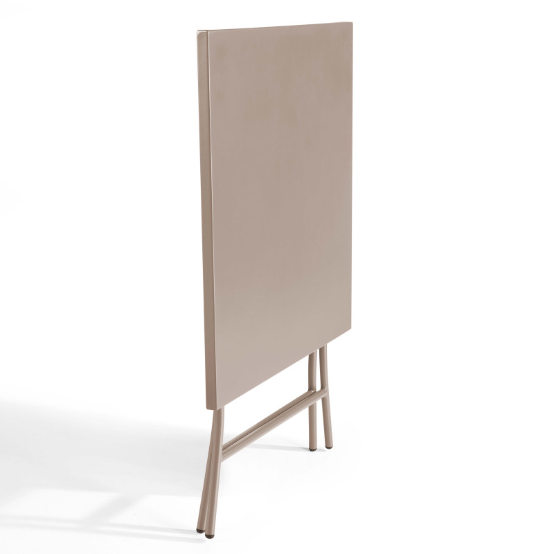 Ensemble table carré pliante + 2 chaises pliantes (2/7)