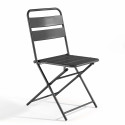 Ensemble table carré pliante + 2 chaises pliantes