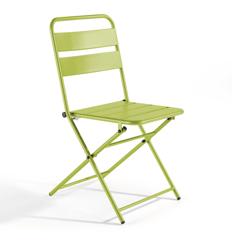 Ensemble table carré pliante + 2 chaises pliantes