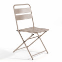 Ensemble table carré pliante + 2 chaises pliantes