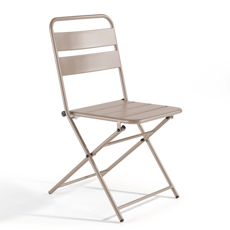 Ensemble table carré pliante + 2 chaises pliantes (3/7)