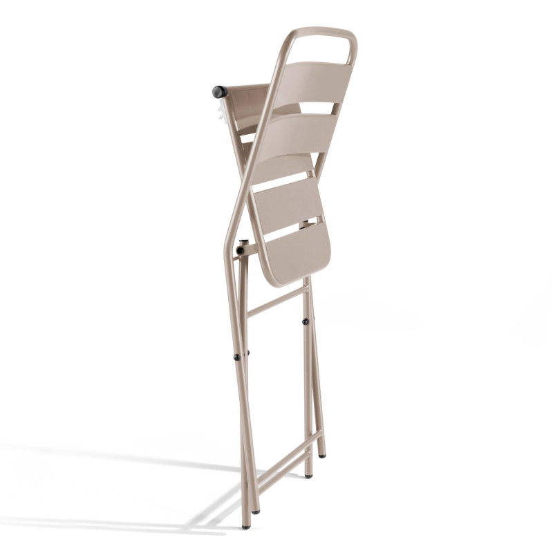 Ensemble table carré pliante + 2 chaises pliantes (4/7)