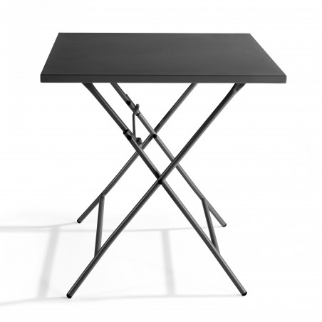 Ensemble table carré pliante + 2 chaises pliantes