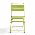 Ensemble table carré pliante + 2 chaises pliantes