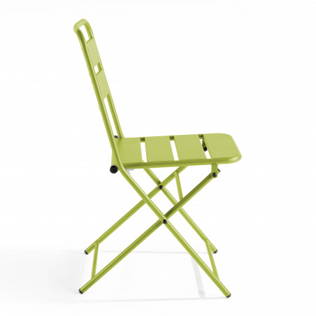 Ensemble table carré pliante + 2 chaises pliantes (8/9)