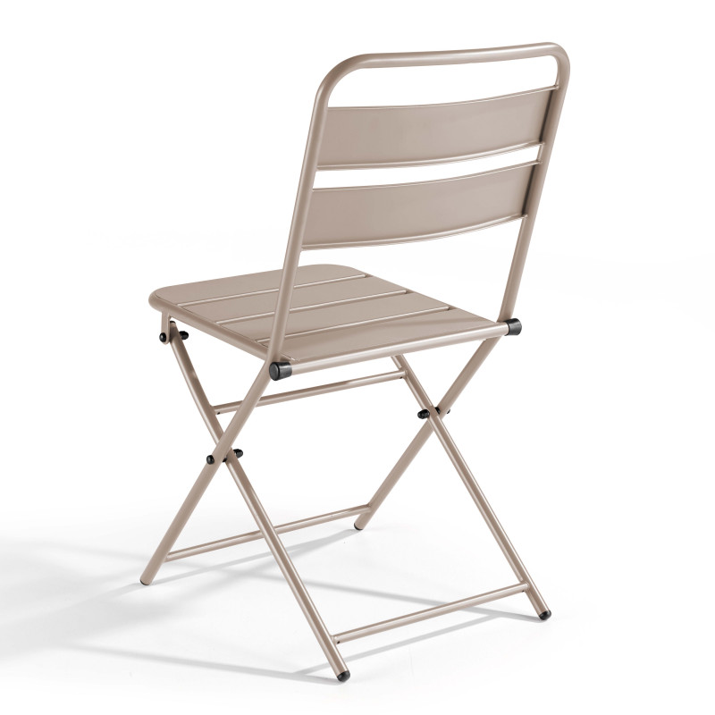 Ensemble table carré pliante + 2 chaises pliantes (5/7)