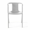 Lot de 4 fauteuils en plastique
