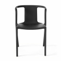 Lot de 4 fauteuils en plastique