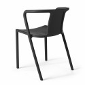 Lot de 4 fauteuils en plastique