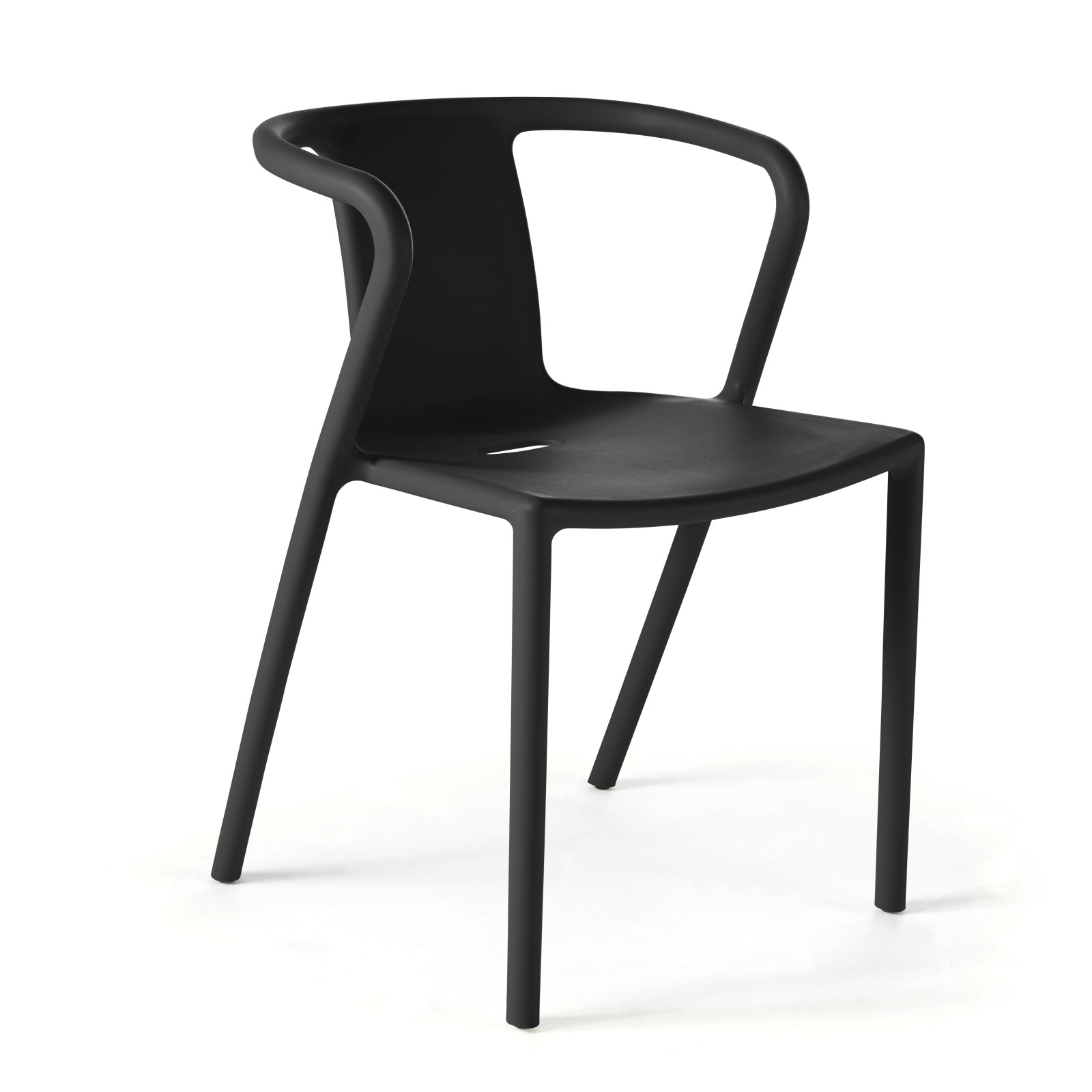 Fauteuil de terrasse design en plastique