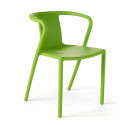 Fauteuil de terrasse design en plastique