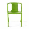 Fauteuil de terrasse design en plastique