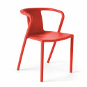 Fauteuil de terrasse design en plastique