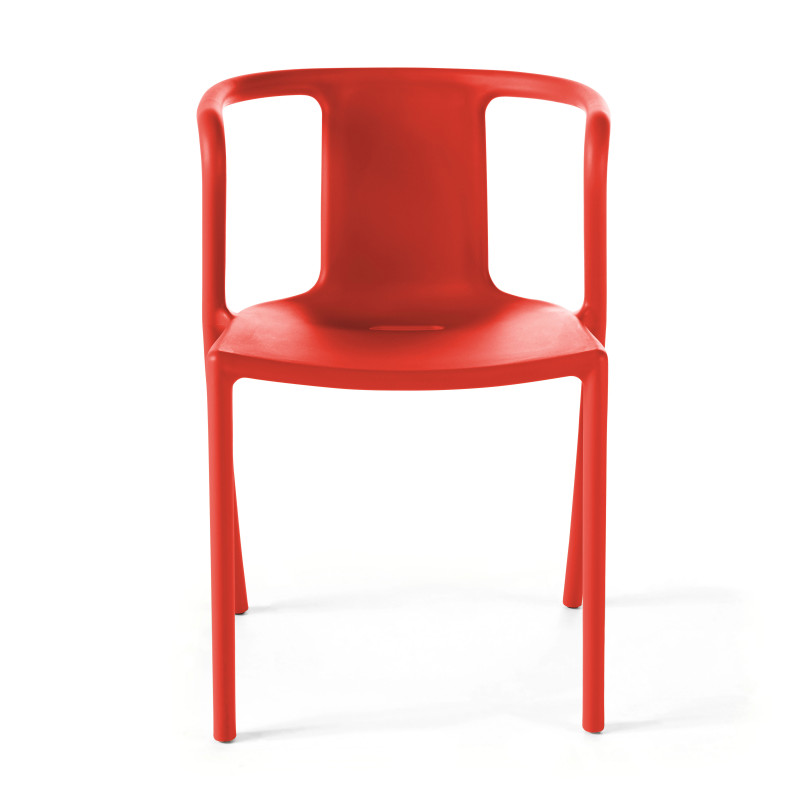 Fauteuil de terrasse design en plastique (2/4)