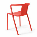 Fauteuil de terrasse design en plastique