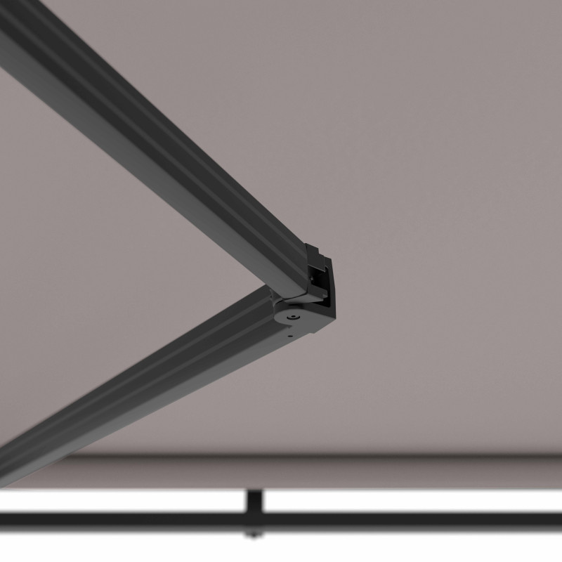 Store banne 2,50 x 2 m avec coffre semi-intégral