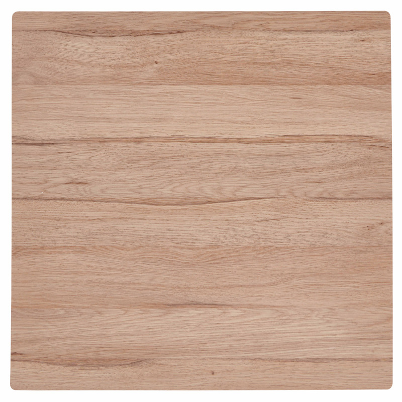 Plateau de table carré (60x60cm) en HPL