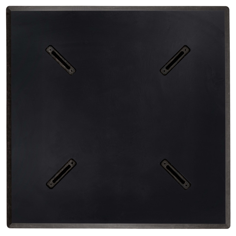 Plateau de table carré (60x60cm) en HPL