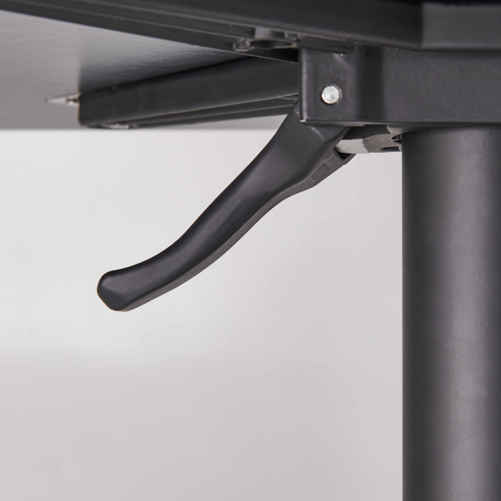 Table de jardin bistro carré (60x60 cm) inclinable en HPL