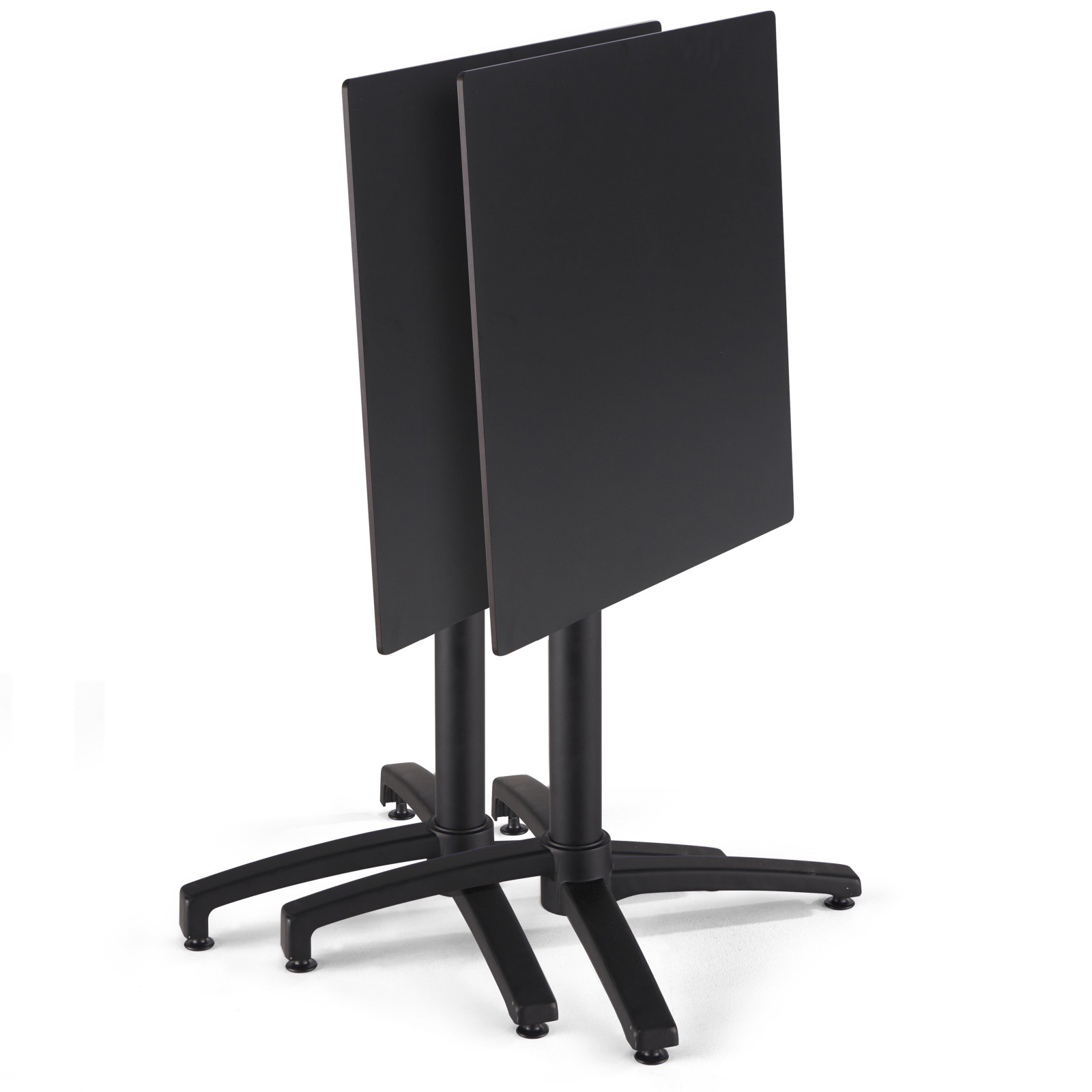 Table carré (60x60 cm) inclinable en HPL