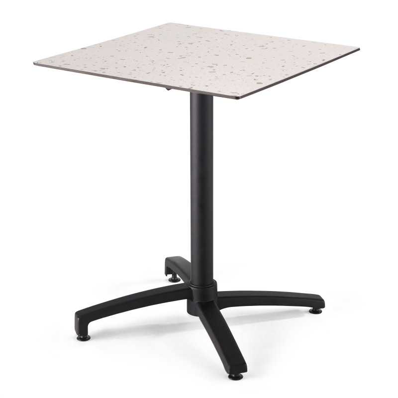 Plateau de table carré en HPL (60x60 cm) (6/7)