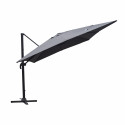 Parasol déporté aluminium (3x3m) - 250g/m²