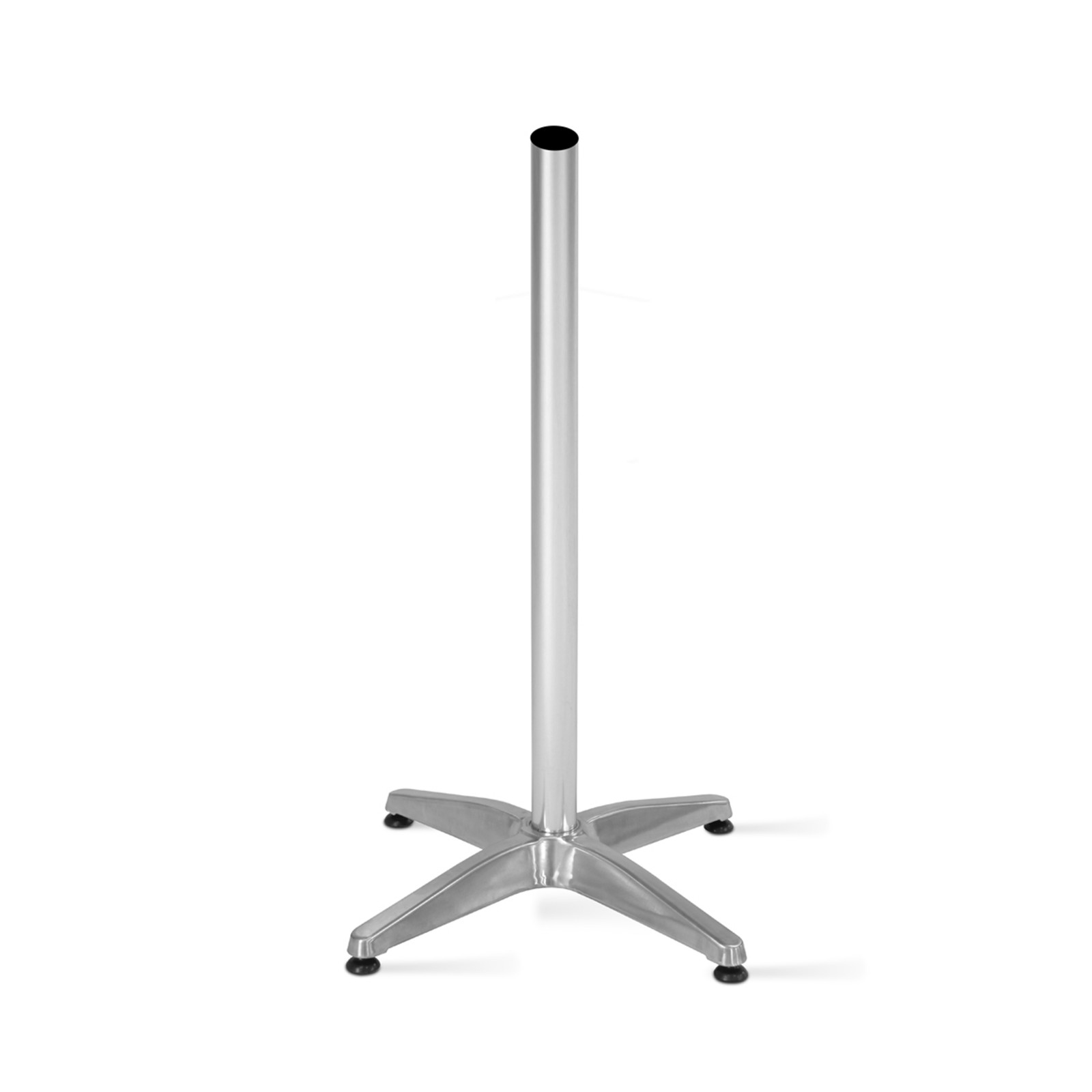 Pied de table mange debout en aluminium