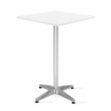 Pied de table mange debout en aluminium