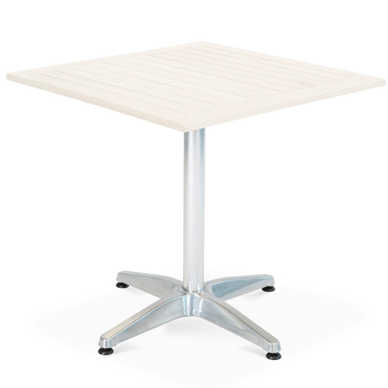 Pied de table en aluminium