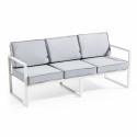 Salon de jardin en aluminium - 5 places