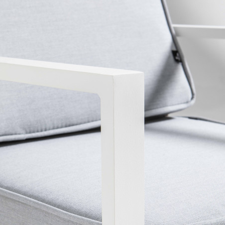 Salon de jardin en aluminium - 5 places