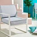Salon de jardin en aluminium - 5 places