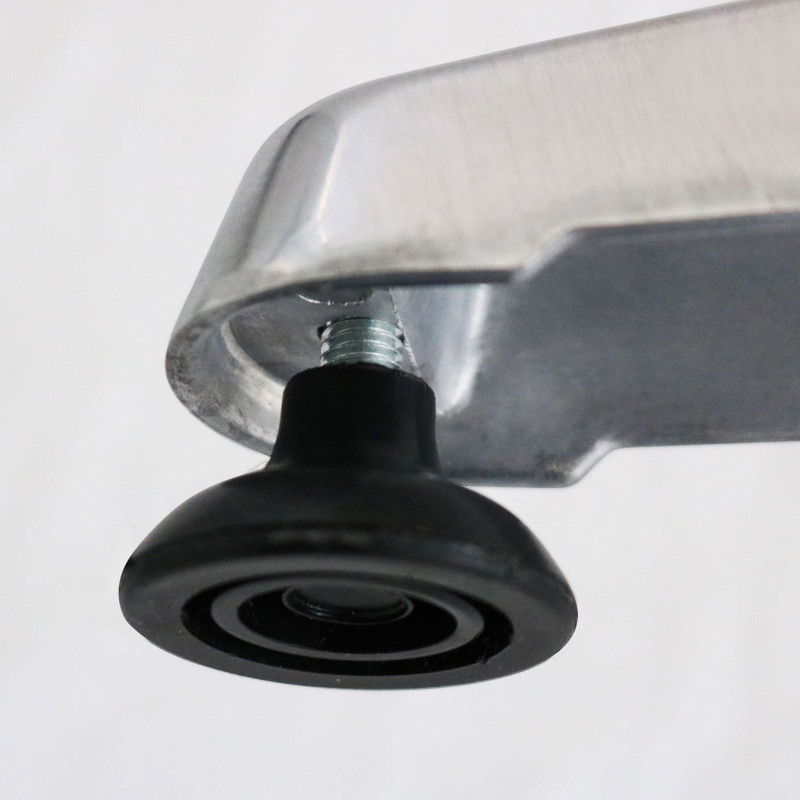 Pied de table rabattable en aluminium