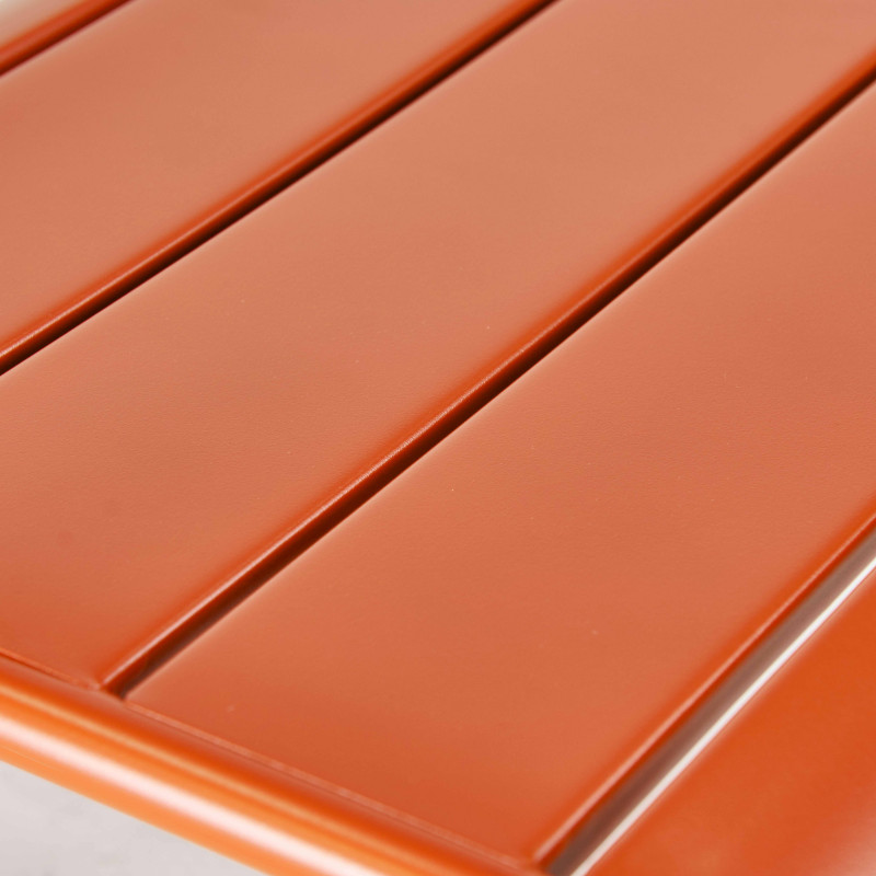 Fauteuil de terrasse bas en métal (6/7)