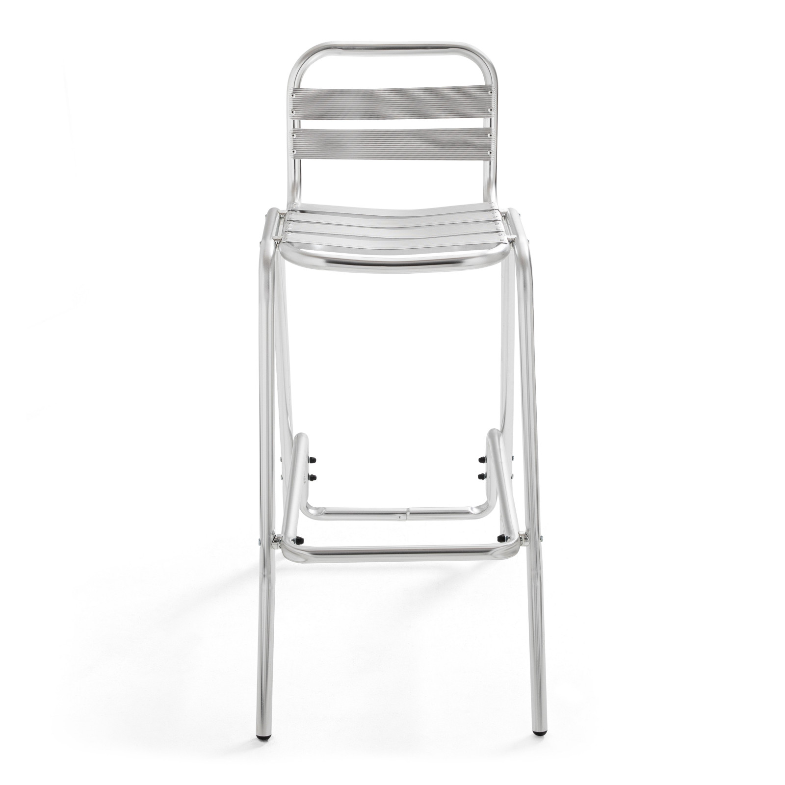 Chaise haute en aluminium Chaise haute en aluminium