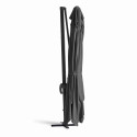 Ensemble parasol déporté (4 x 3m) 240g/m² + 4 dalles à lester remplissables