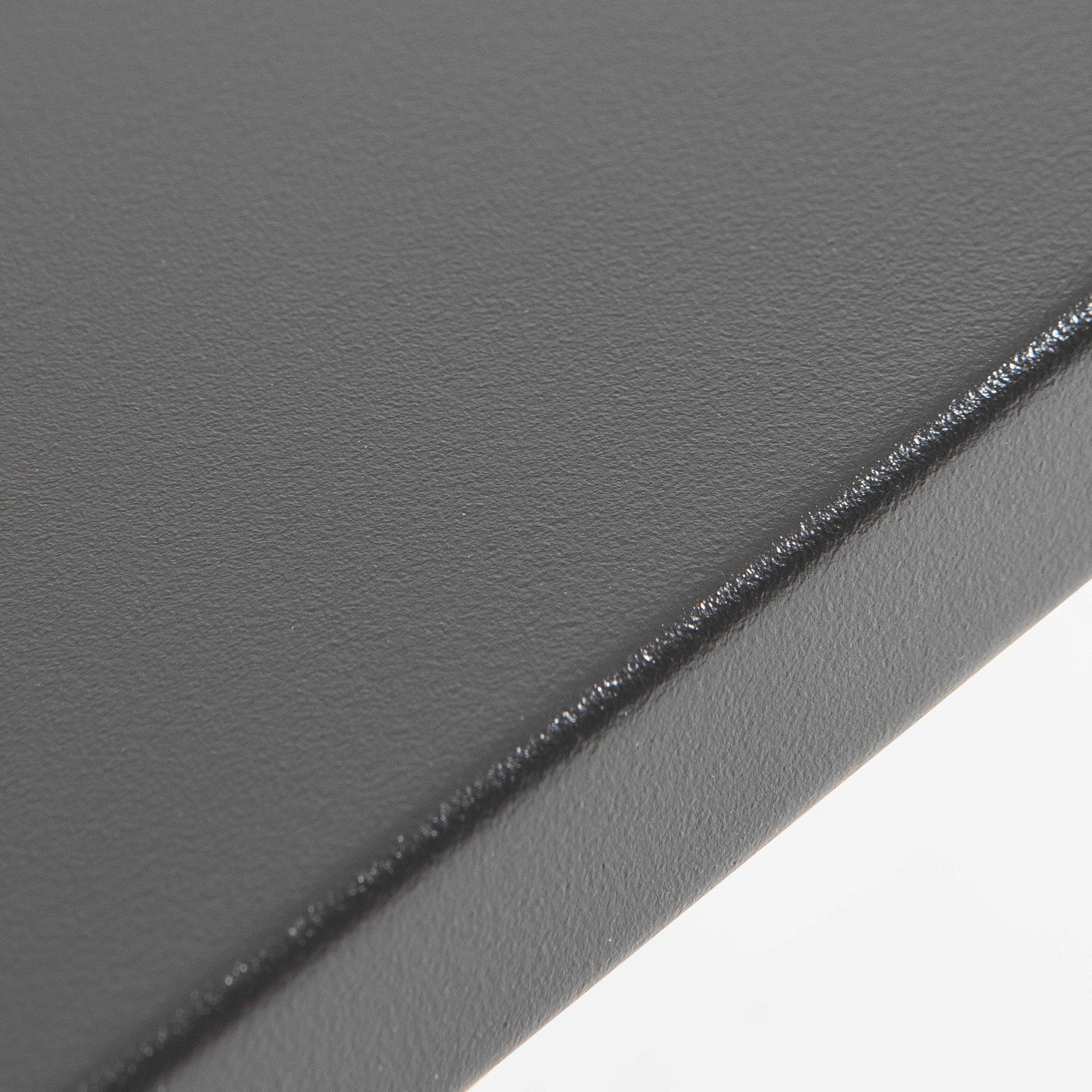 Table haute rectangulaire en métal 120 cm - 6 places