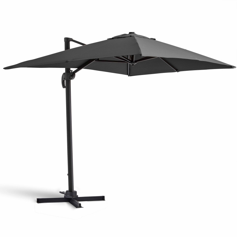 Parasol déporté rectangulaire (2x3m) - 240g/m²