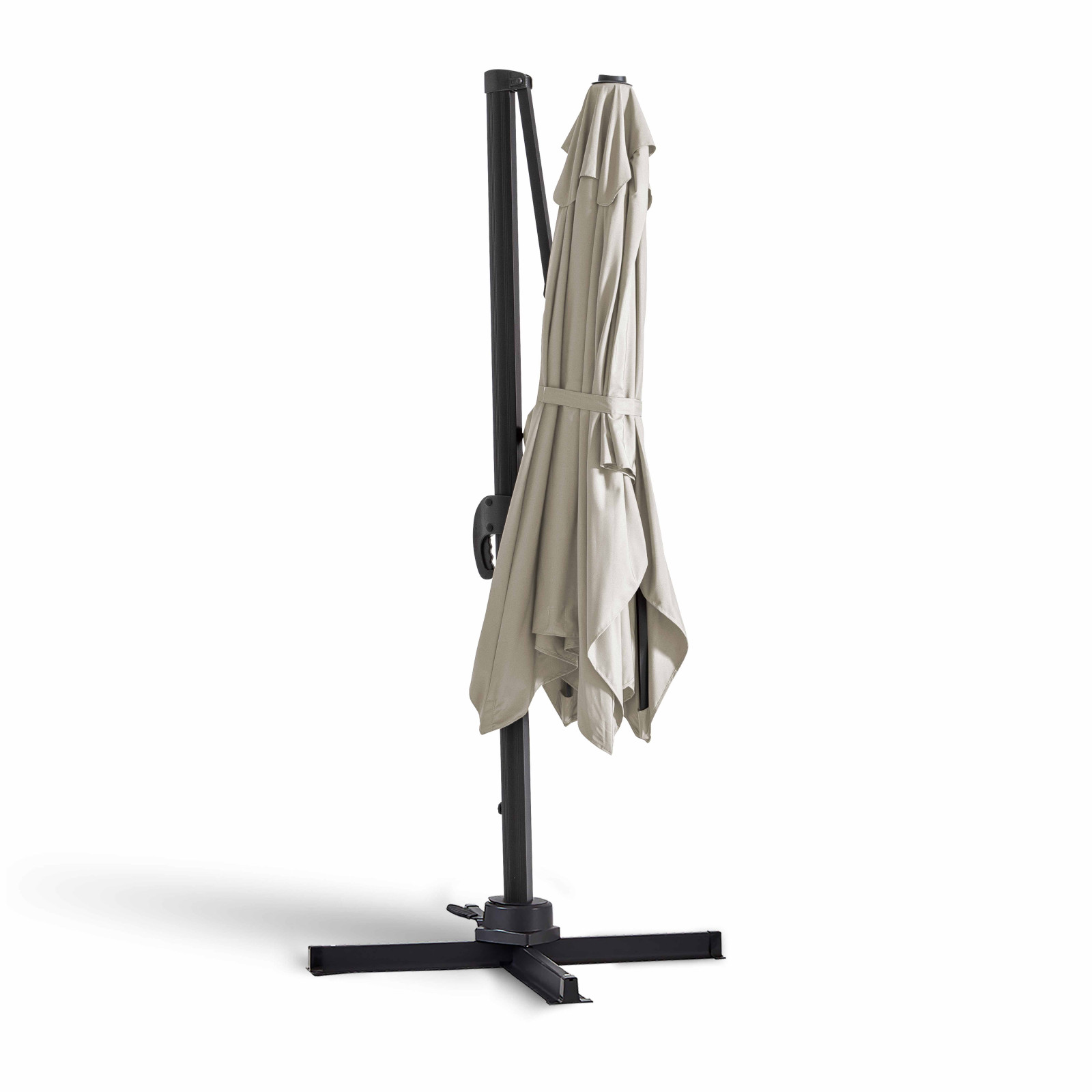 Parasol déporté rectangulaire (2x3m) - 240g/m²