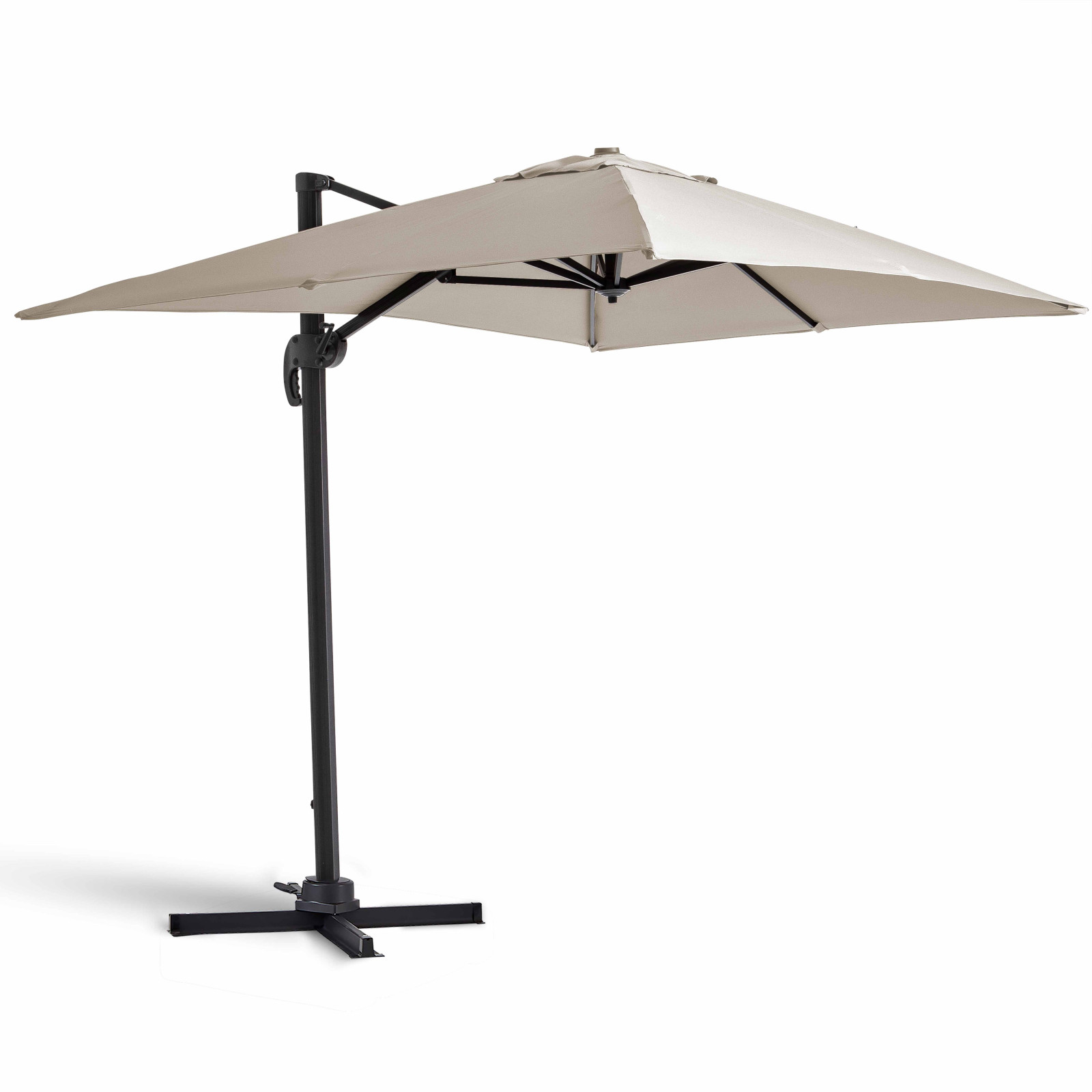 Parasol déporté rectangulaire (2x3m) - 240g/m²