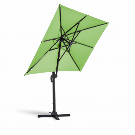 Parasol déporté à LED Yucatan (L 4 x 3 m) - Mobellia