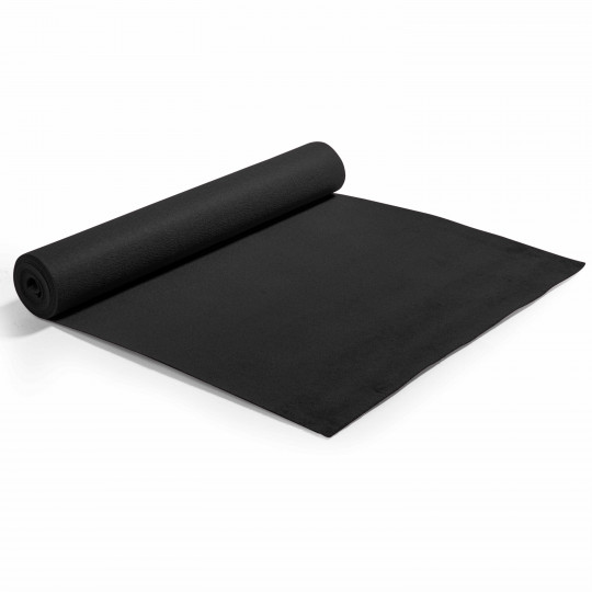 Rouleau de moquette 2x5m 250 g/m2 - Noir
