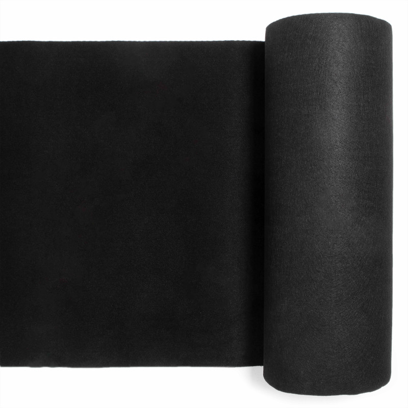 Rouleau de moquette 2x25 m 250 g/m2 - Noir (2/5)