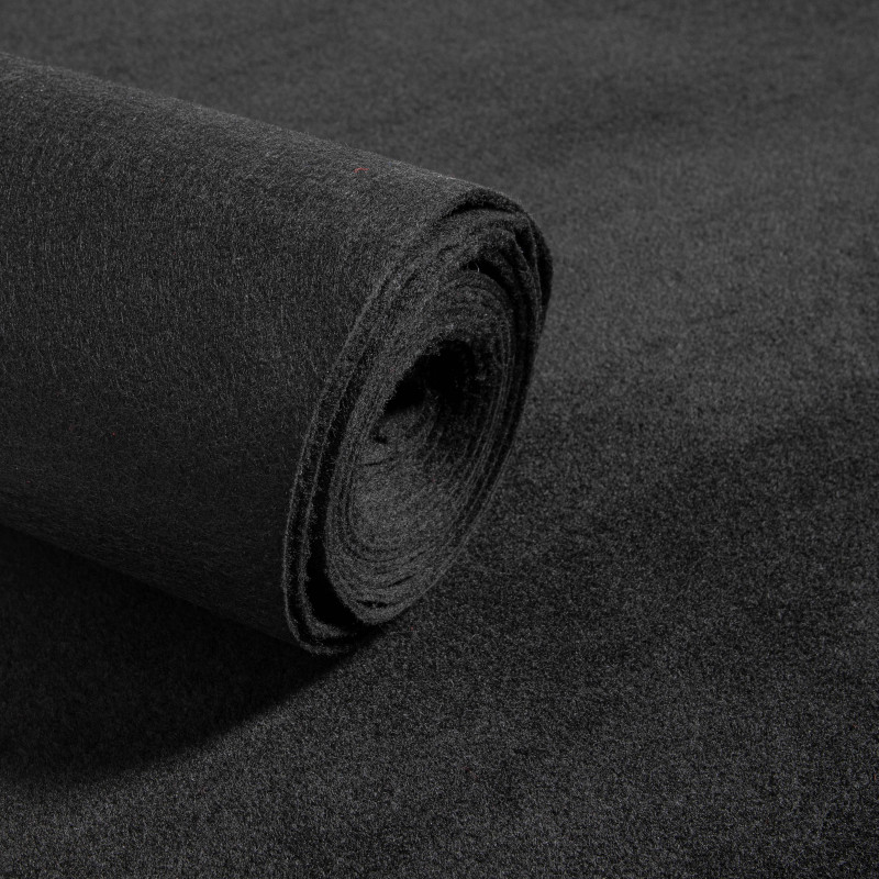 Rouleau de moquette 2x25 m 250 g/m2 - Noir (4/5)