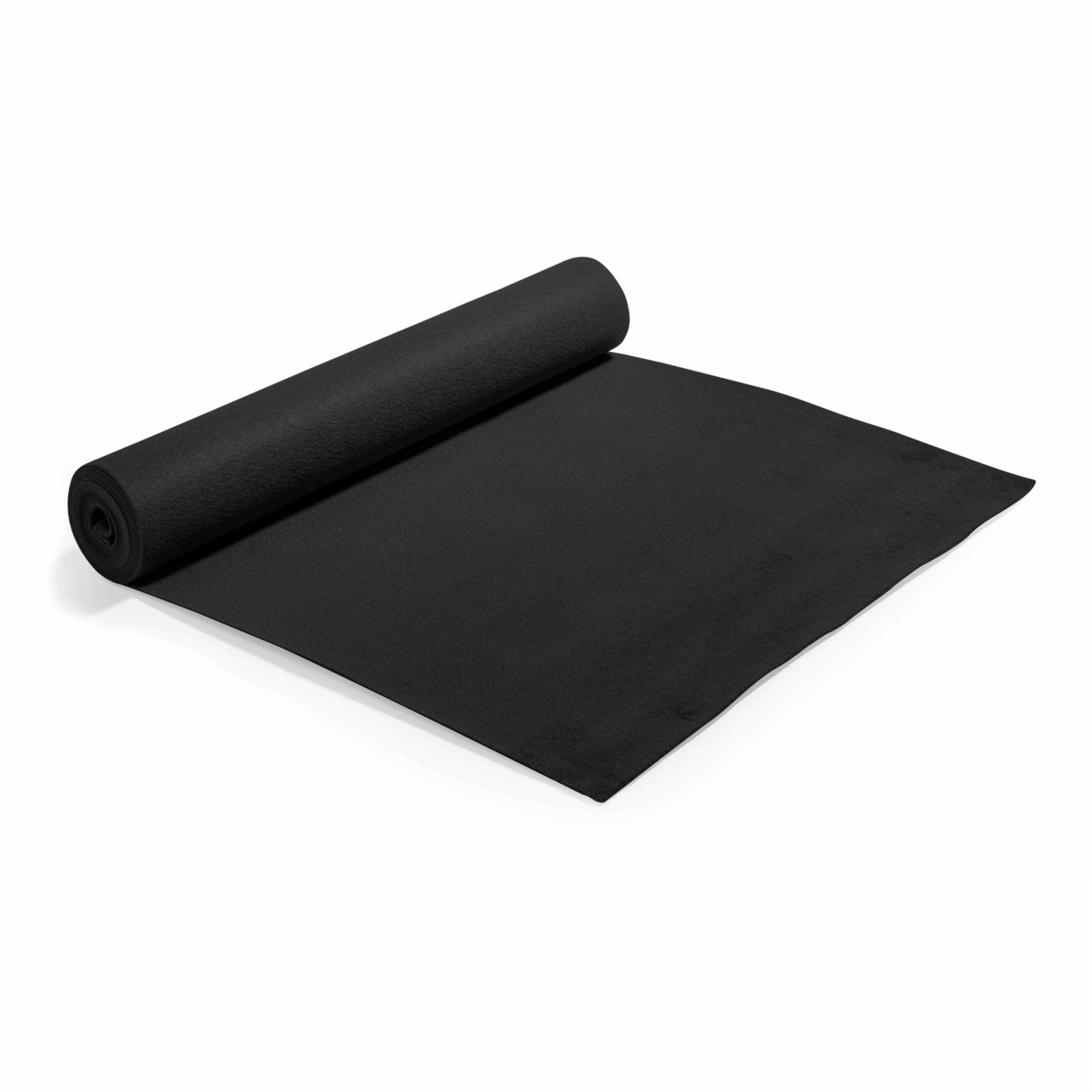 Rouleau de moquette 1x5 m 250 g/m2 - Noir